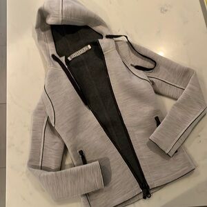 European hoodie size small